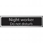 Night Worker Do Notdisturb - Chr (200 X 50 Mm) 422614