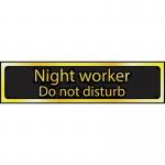 Night Worker Do Notdisturb - Pol (200 X 50 Mm) 422615