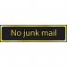 No Junk Mail - Pol (200 X 50 Mm) 422628