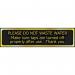 Please Do Not Wastewater ... - Pol (200 X 50 Mm) 422643