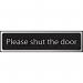 Please Shut Thedoor - Chr (200 X 50 Mm) 422657