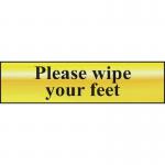 Please Wipe Yourfeet - Pol (200 X 50 Mm) 422663
