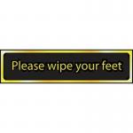 Please Wipe Yourfeet - Pol (200 X 50 Mm) 422664