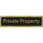 Private Property- Pol (200 X 50 Mm) 422670