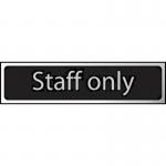 Staff Only - Chr (200 X 50 Mm) 422684