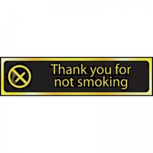 Thank You For Not Smoking - Pol 200 X 50mm 422696