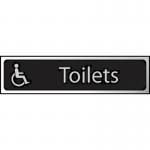 Toilets (disabledlogo) - Chr (200 X 50 Mm) 422704