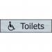 Toilets (with Disabledsymbol) - Sse (200 X 50 Mm) 422706