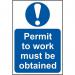 Permit to Work - Pp (400 X 600 Mm) 422712