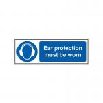 Ear Protection Mustbe Worn - Sav (600 X 200 Mm) 422719