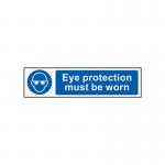 Eye Protection Mustbe Worn - Sapp (200 X 50 Mm) 422720