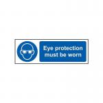 Eye Protection Mustbe Worn - 1.2 mm Recyclable Pp (600 X 200 Mm) 422722