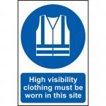High Visibility Clothing Mustbe Worn in This Site - Pp (400 X 600 Mm) 422733