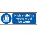 Hi-vis Vests Mustbe Worn - 1.2 mm Recyclable Pp (600 X 200 Mm) 422740