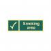 Smoking Area -photolum. (300 X 100 Mm) 422765