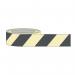 40 mm X 10 m Black Chevronphotoluminescent Tape 422767