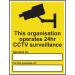 This Organisation Operates 24 Hour Cctv Surveillance - Sav (300 X 400 Mm) 422788