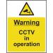 Warning Cctv in Operation- 1.2 mm Recyclable Pp (300 X 400 Mm) 422792