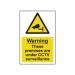 Warning These Premises Are Monitoredby Cctv Camera Surveillance - Sapp (200 X 300 Mm) 422794
