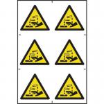 Corrosive Symbolssapp (100 X 100 Mm) Pack of 6 422796