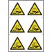 Corrosive Symbolssapp (100 X 100 Mm) Pack of 6 422796