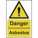 Danger Asbestos- Sav (200 X 300 Mm) 422807