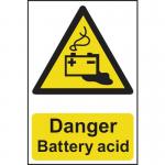 Danger Battery Acid- Sapp (200 X 300 Mm) 422812