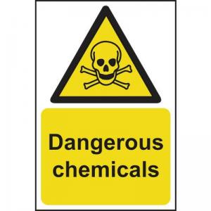 Dangerous Chemicals - 1.2mm Recyclable Pp 400 X 600mm 422837