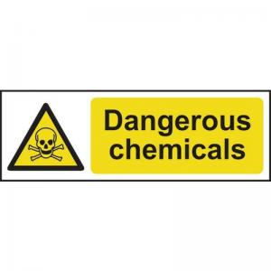 Dangerous Chemicals - 1.2mm Recyclable Pp 600 X 200mm 422838