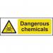 Dangerous Chemicals- 1.2 mm Recyclable Pp (600 X 200 Mm) 422838