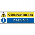 Construction Sitekeep Out - Sav (300 X 100 Mm) 422855