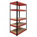 RB BOSS Boltless steel shelving - 250kg per shelf 422865