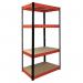 RB BOSS Boltless steel shelving - 300kg per shelf 422868