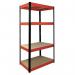 RB BOSS Boltless steel shelving - 500kg per shelf 422870