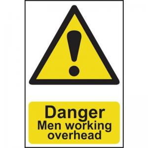 Danger Men Working Overhead - Sapp 200 X 300mm 422899
