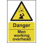 Danger Men Workingoverhead - Sav (400 X 600 Mm) 422905