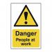 Danger People Atwork - Sav (400 X 600 Mm) 422910