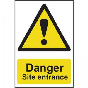 Danger Site Entrance - Pp 400 X 600mm 422917