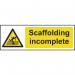 Scaffolding Incomplete- 1.2 mm Recyclable Pp (600 X 200 Mm) 422918