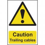 Caution Trailing Cables- Sapp (200 X 300 Mm) 422926