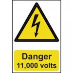 Danger 11000 Volts- Sapp (200 X 300 Mm) 422930