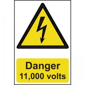 Danger 11000 Volts - Sapp 200 X 300mm 422930