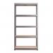 RB BOSS Galvanised botless shelving with MDF shelves - 250kg per shelf 422954