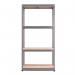 RB BOSS Galvanised botless shelving with MDF shelves - 300kg per shelf 422956