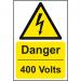 Danger 400 Volts- Sav (200 X 300 Mm) 422969