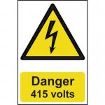 Danger 415 Volts- Sapp (200 X 300 Mm) 422973