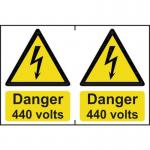 Danger 440 Volts- Sapp (300 X 200 Mm) 422986
