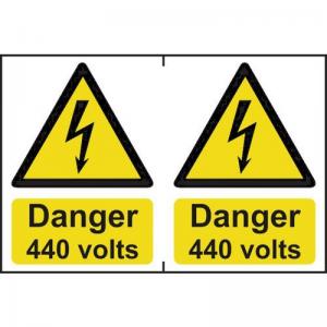 Danger 440 Volts - Sapp 300 X 200mm 422986