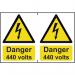 Danger 440 Volts- Sapp (300 X 200 Mm) 422986