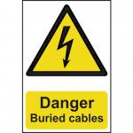 Danger Buried Cables- Sapp (200 X 300 Mm) 422998